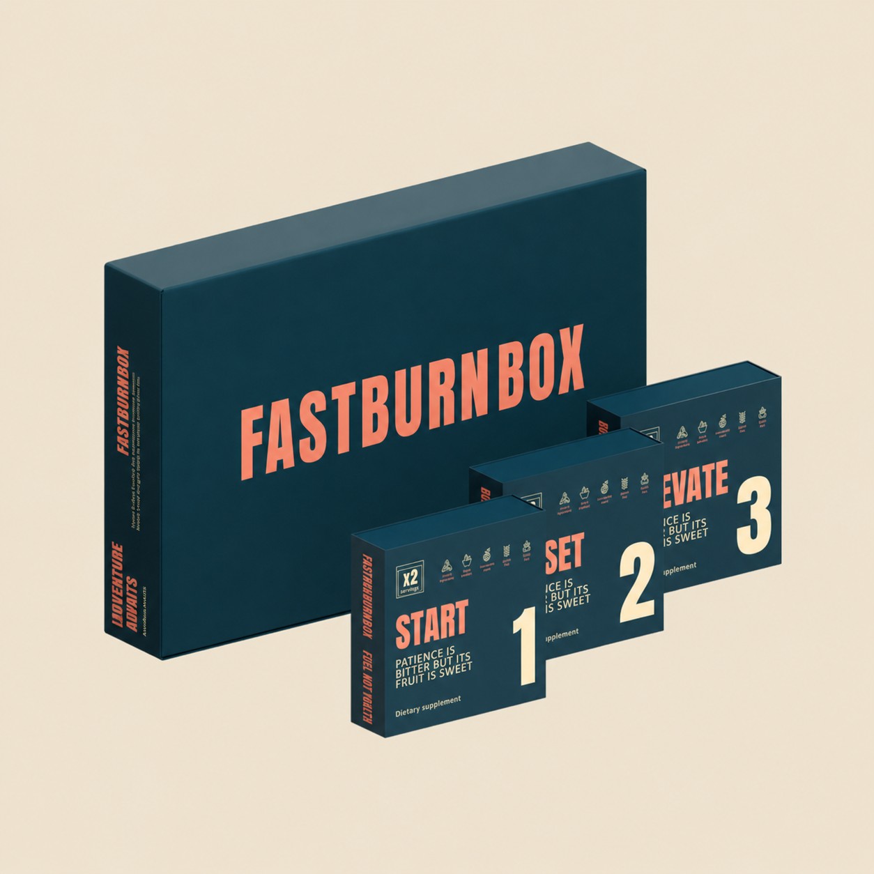 Ultimate FastBurnBox - 4 Fasts